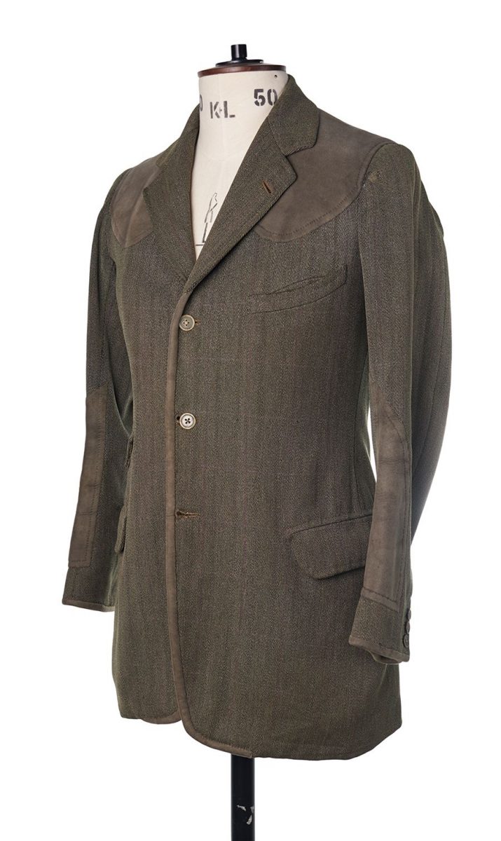 1925 Earl of Cawdor’s shooting jacket made in Tweed wool Huntsman