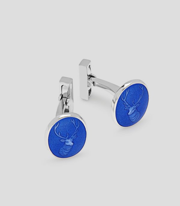 Luxury Cufflinks for Men Designer Cufflinks in Gold and Silver Huntsman