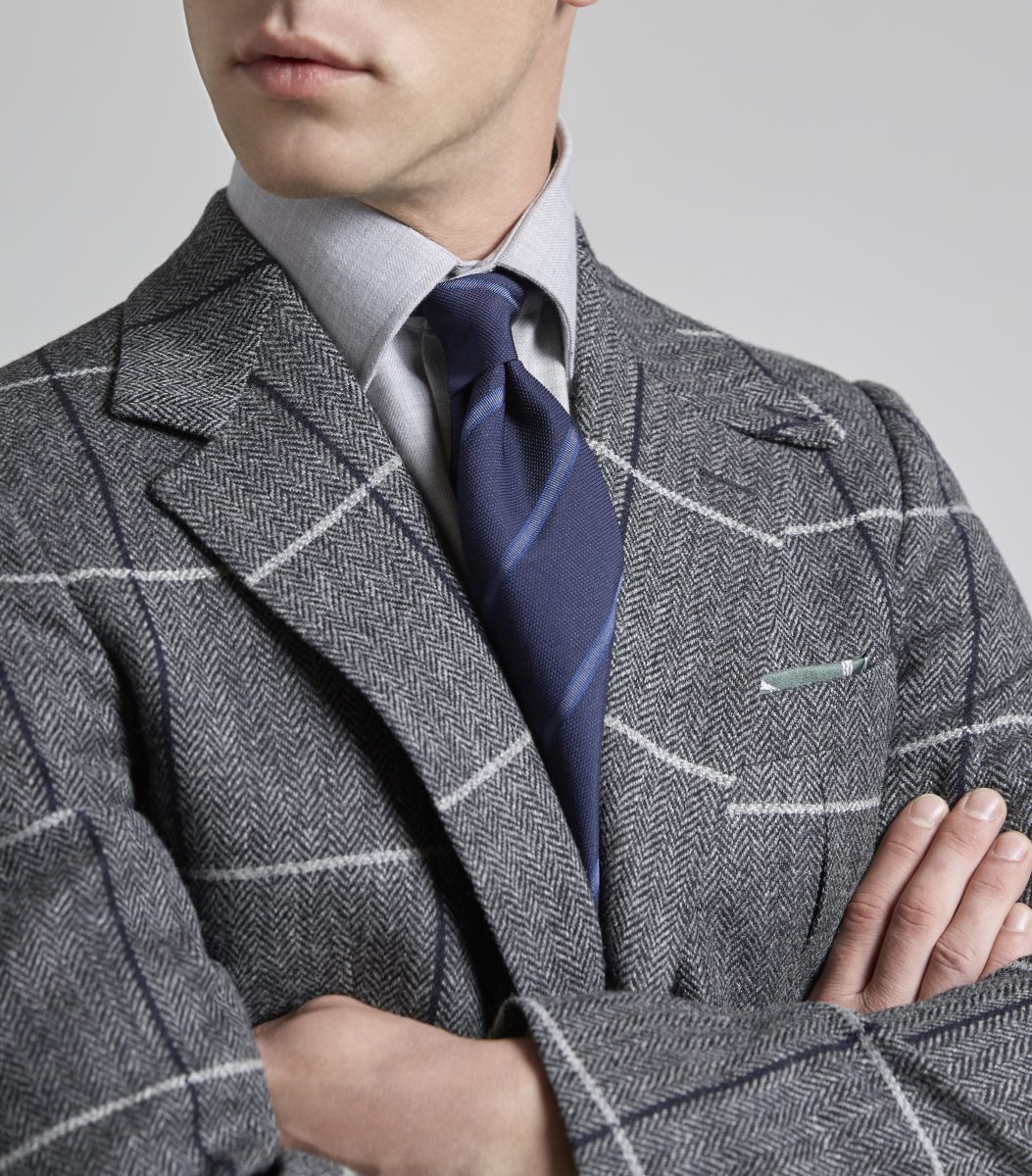 Luxury Silk & Wool Ties | Knitted & Woven Ties Online - Huntsman Savile Row