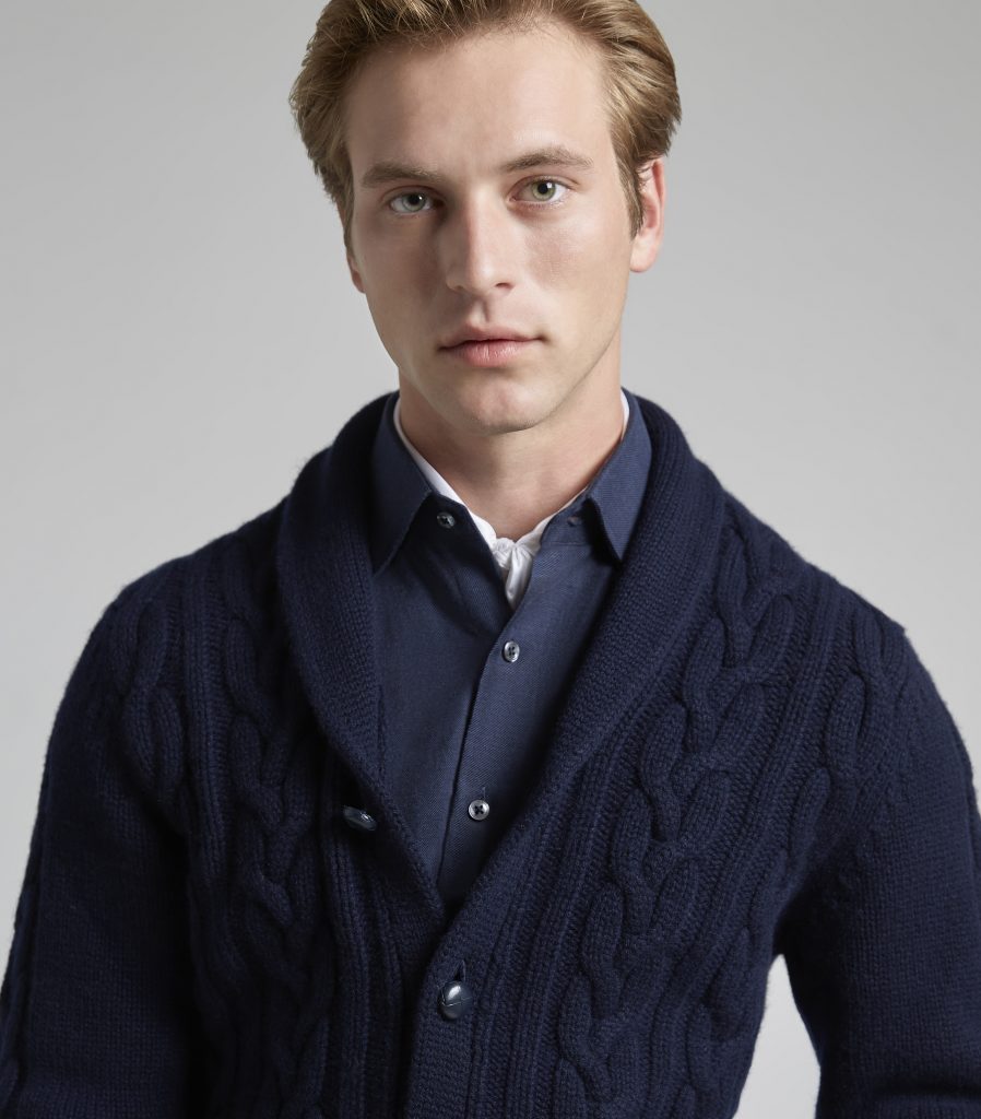 Men's Knitwear Cashmere Knitwear, Jumpers & Cardigans Huntsman