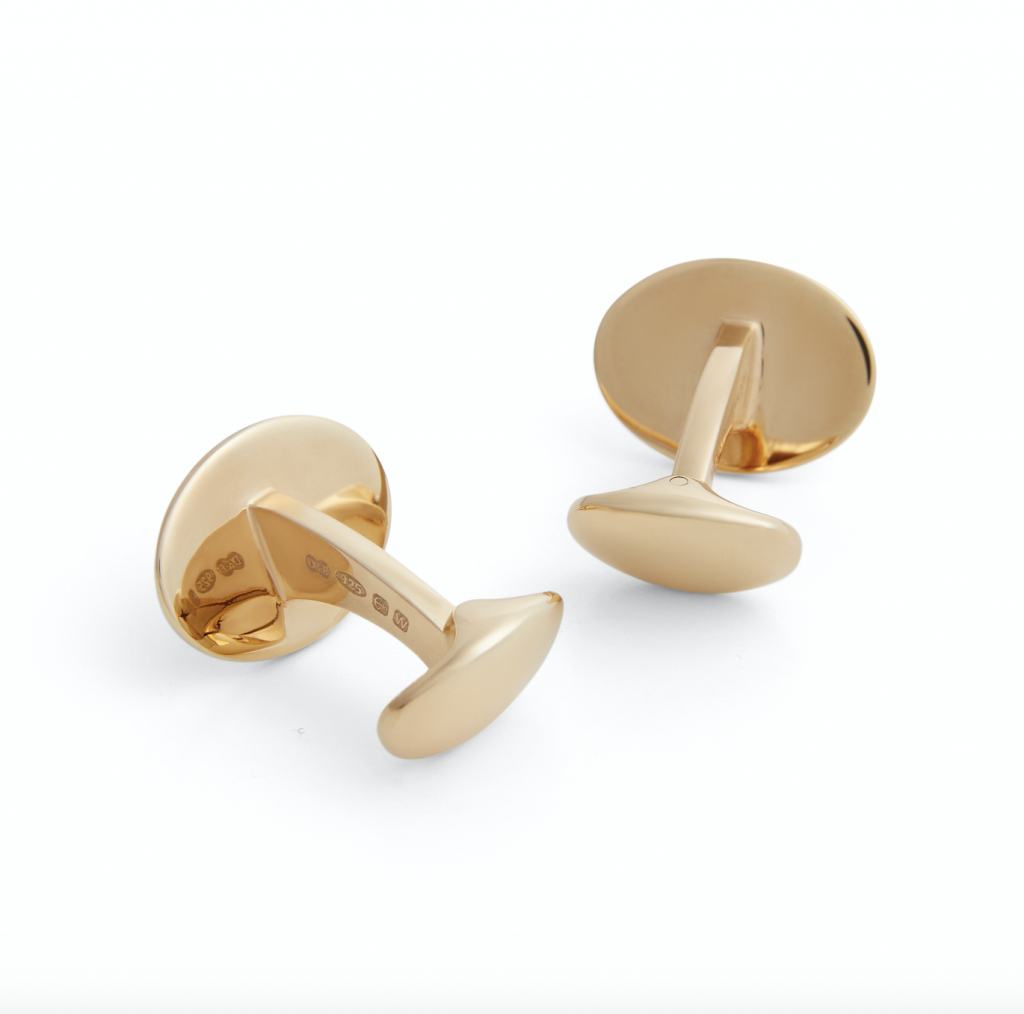 Luxury Cufflinks for Men Designer Cufflinks in Gold and Silver Huntsman